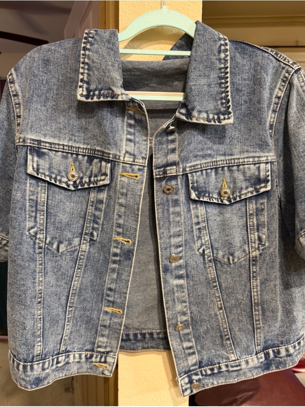 Classic Light Wash Denim Jacket